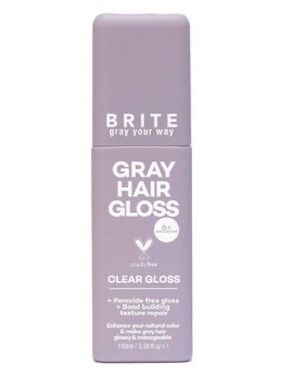 Gray Hair Gloss Clear Gloss - Lavender Bottle